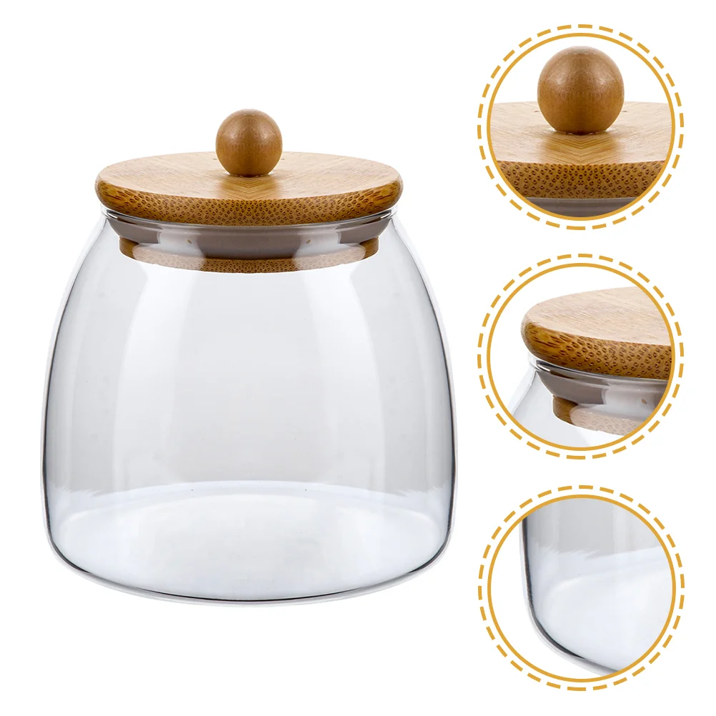 

Glass Candy Jar Glass Storage Jars Tea Storage Jar Tea Container Candy Jars Lids