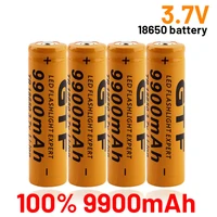100 quality 18650 battery 3 7v 9900 mah lithium ion rechargeable battery is a new high quality led flashlight