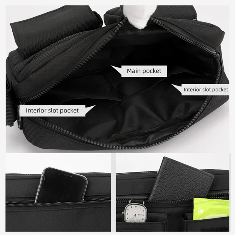 Сумка через плечо водонепроницаемая многофункциональная спортивная переносная