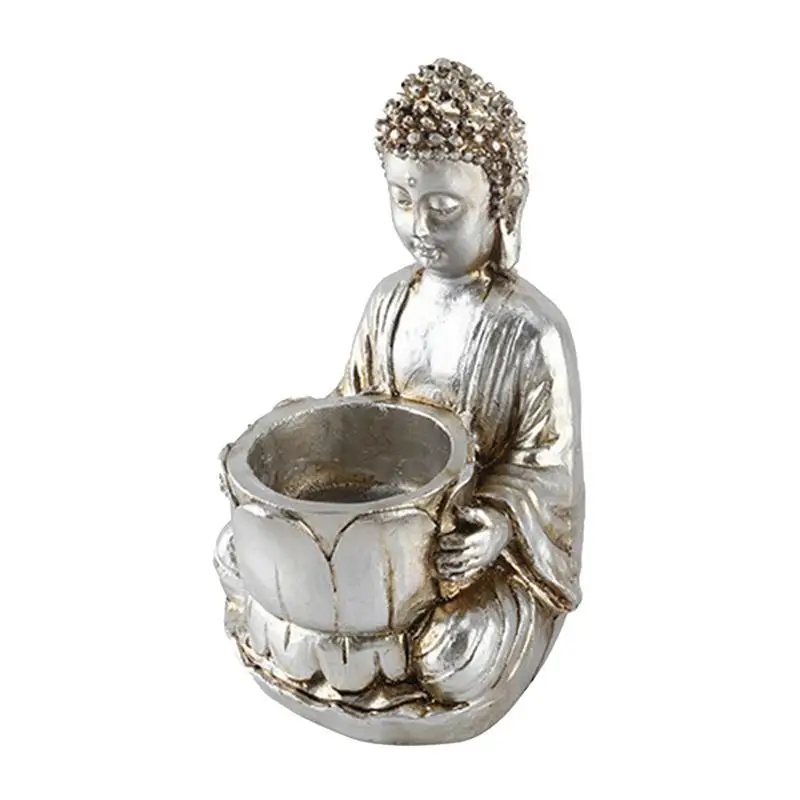 Tealight Multi Uses Candle Holders Mysterious Energy Candle Statue For Religious Activities(
