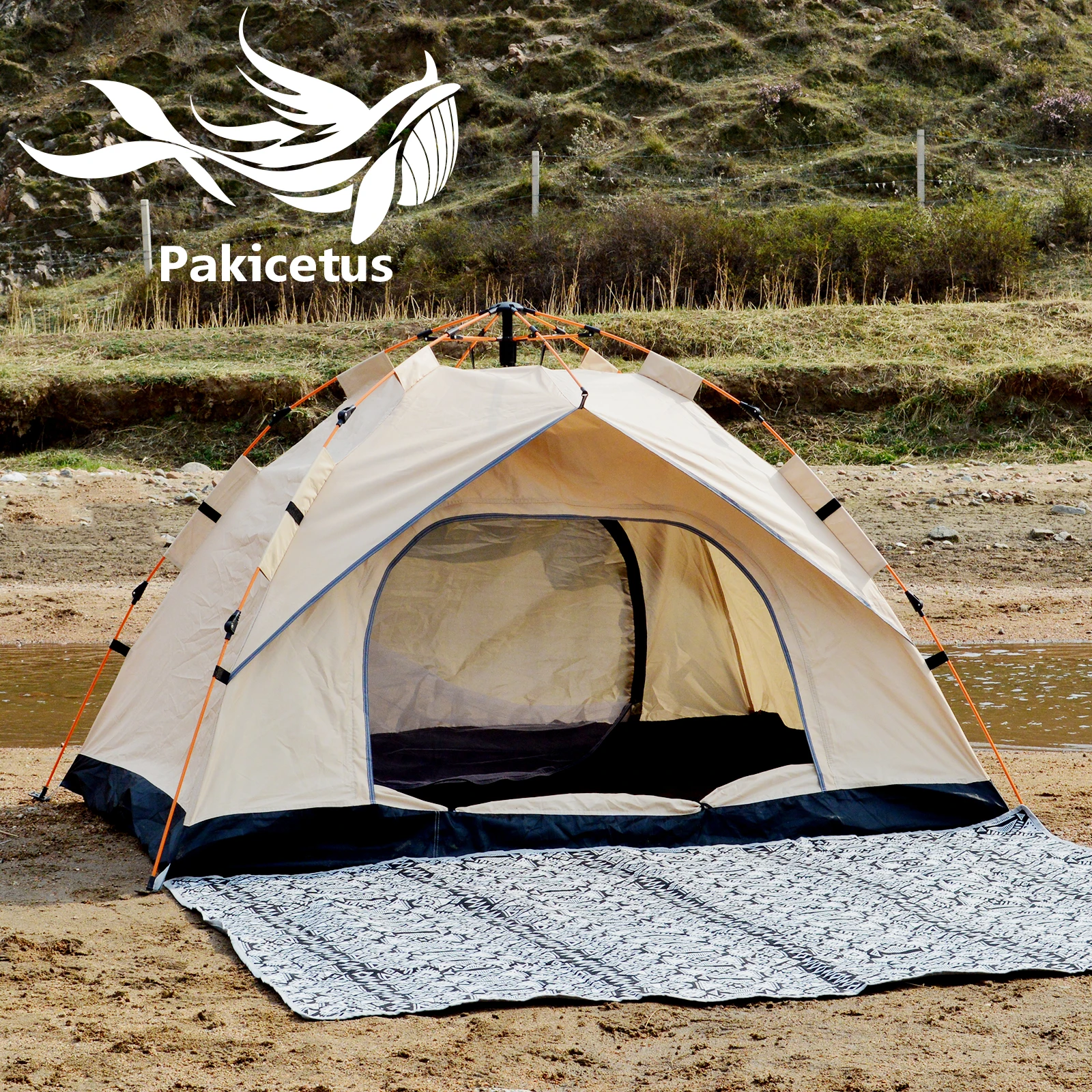 Pakicetus Instant Golden Tent
