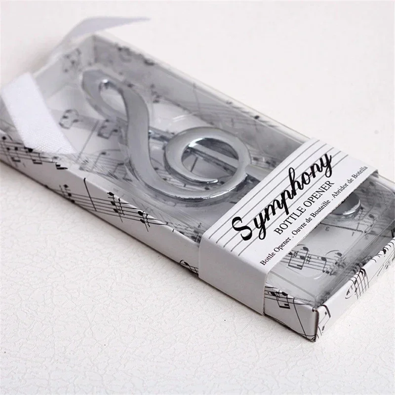 10 шт. музыкальная нота открывалка для бутылок вина свадебный сувенир