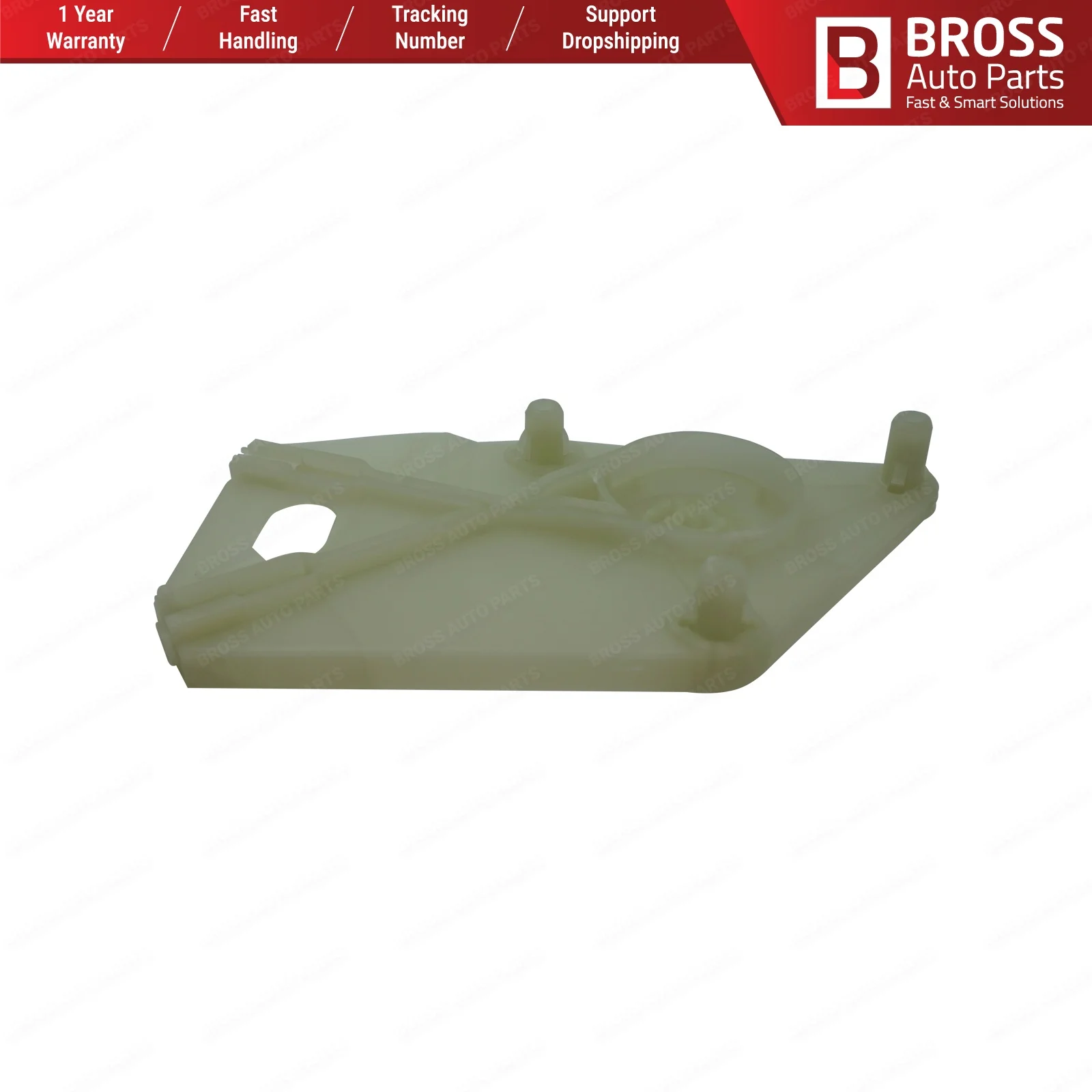 Оконный регулятор Bross BWR5228 передний левый двигатель колеса 6RD837461 6R4837461J для VW Polo MK5.