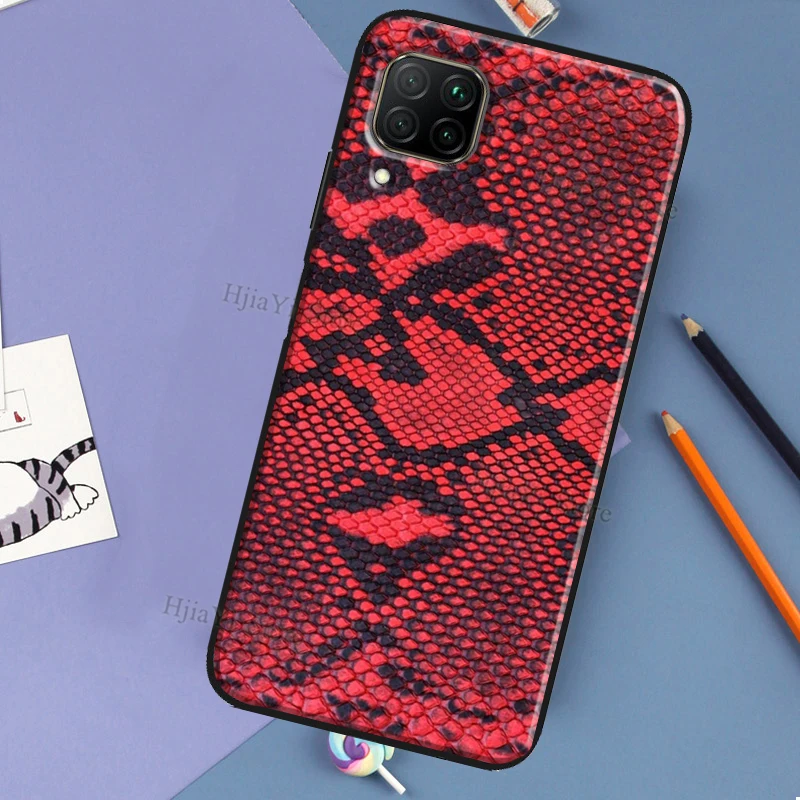 Чехол со змеиной текстурой для Huawei P60 P40 P20 P30 Pro Nova 5T 9 P Smart Honor X8 X9a 50 70 Magic 5 Lite чехол
