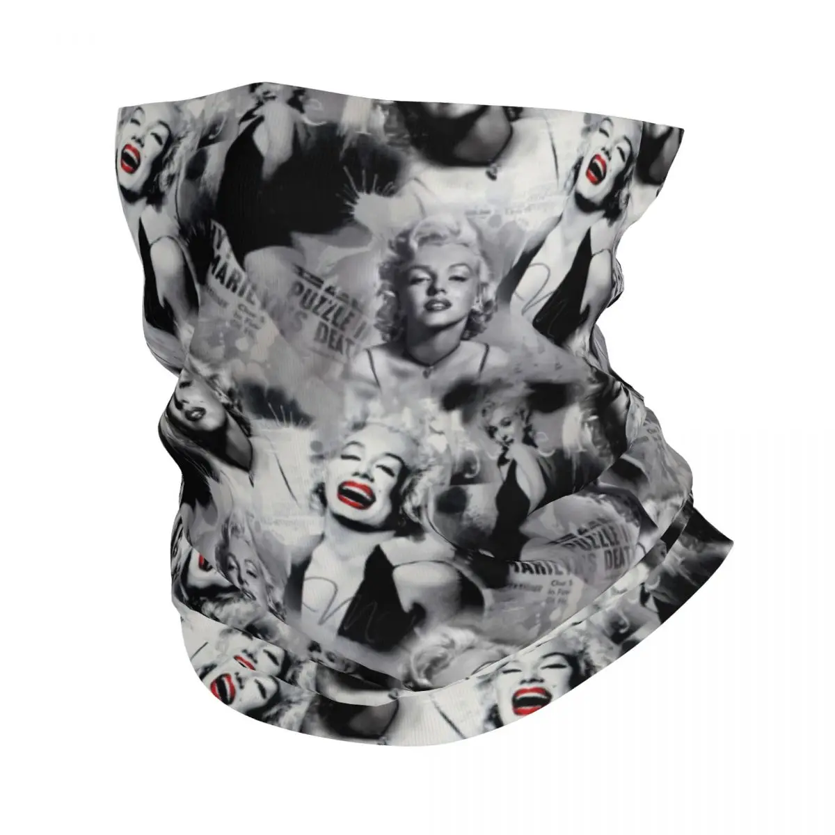 

Милые сексуальные золотые девушки Monroe Marilyns шейные гетры для женщин и мужчин защита для лица от УФ-лучей Искусственный шарф для лыж