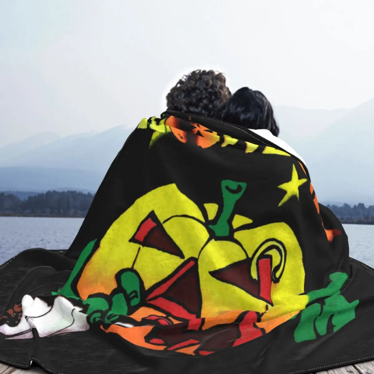 Винтажное одеяло унисекс Helloween Kim Loai Tour Nhat Ban Tai Xs3XL с юмором и в готическом стиле