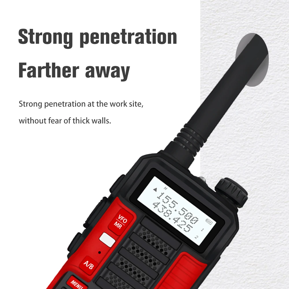High Power 10W Baofeng UV-5R MAX Walkie Talkie uv5r max Two Way Radio USB Charging UV 5R Dual Band FM Transceiver 10KM Intercom
