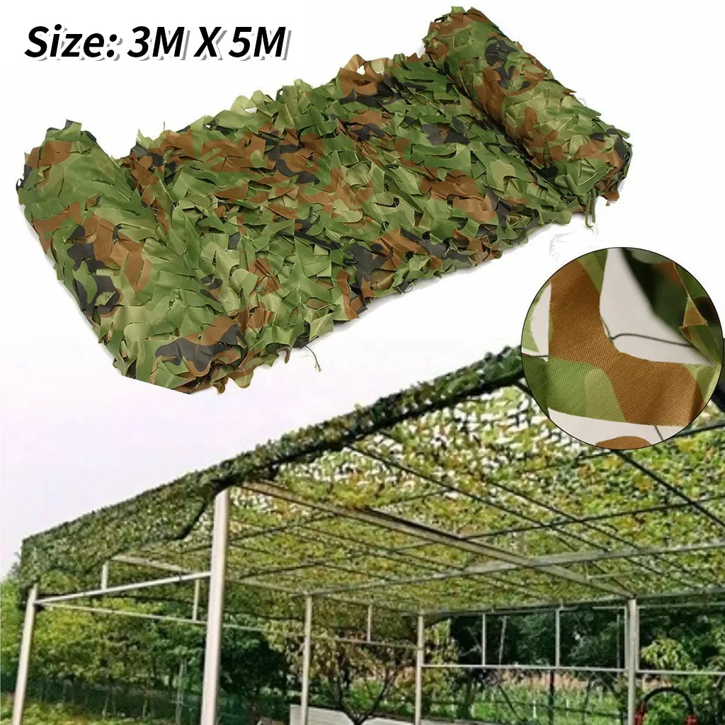 

Outdoor Table Cover 3X5m Camping Net Netting Hide Shooting Camouflage Hunting Patio & Garden Hard Laptop 14 Inch