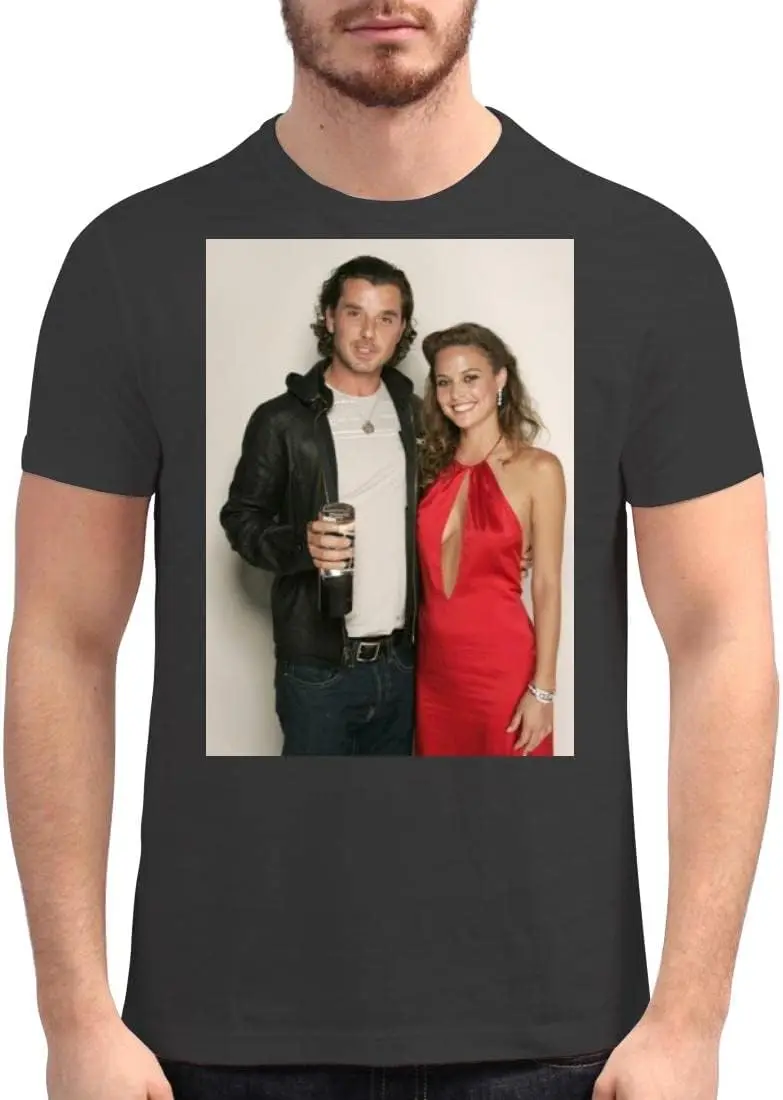 Gavin Rossdale — мужская футболка с мягким рисунком PDI # ПИДП 550374