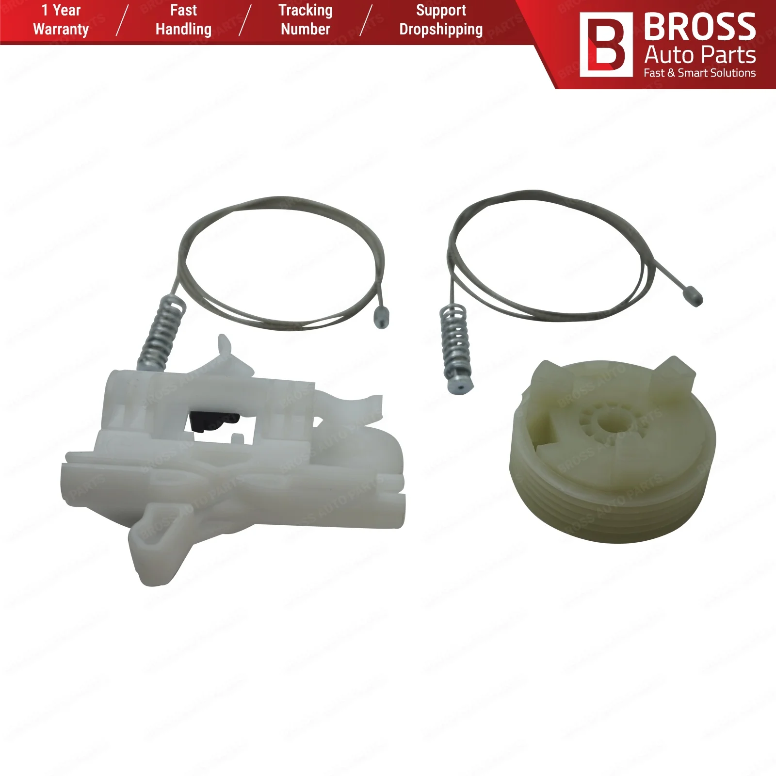 Bross автозапчасти BWR5231 комплект регулятора окна Ремонт передней левой двери 68070267AD