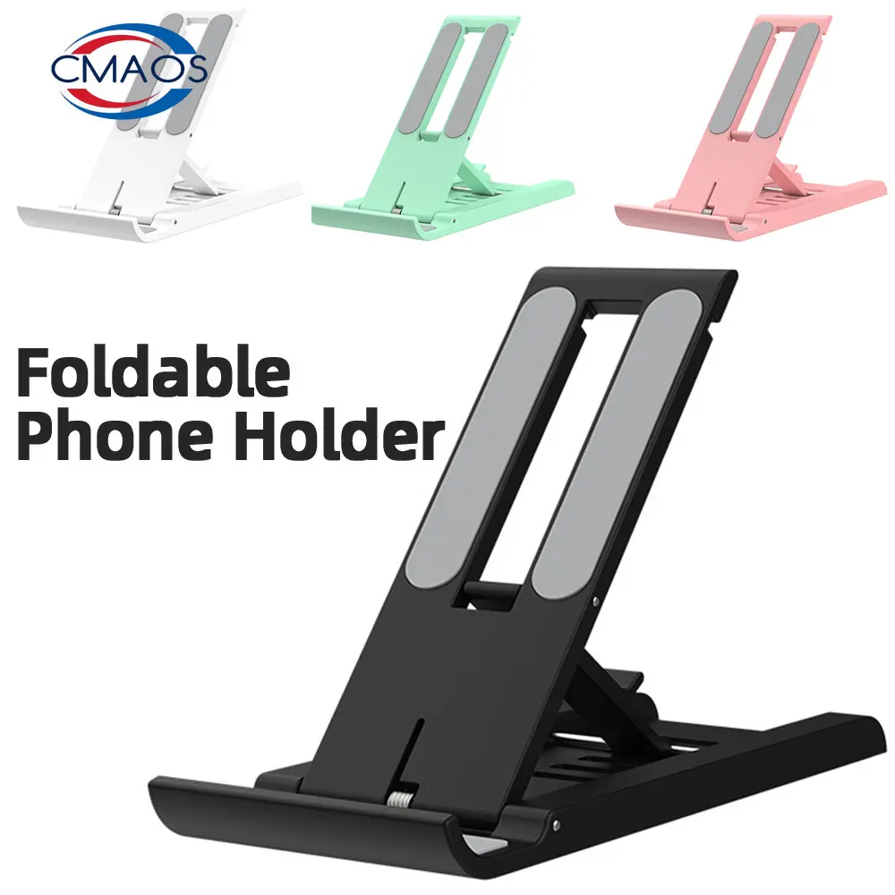 

Foldable Desktop Phone Holder Portable Mini Moblie Phone Stand For Xiaomi iPhone Samsung Mobile Phone Support Telephone Holder