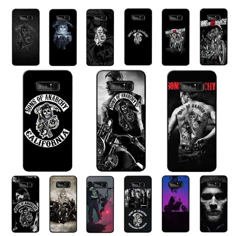 

MaiYaCa sons of anarchy USA TV Phone Case for Samsung Note 5 7 8 9 10 20 pro plus lite ultra A21 12 02