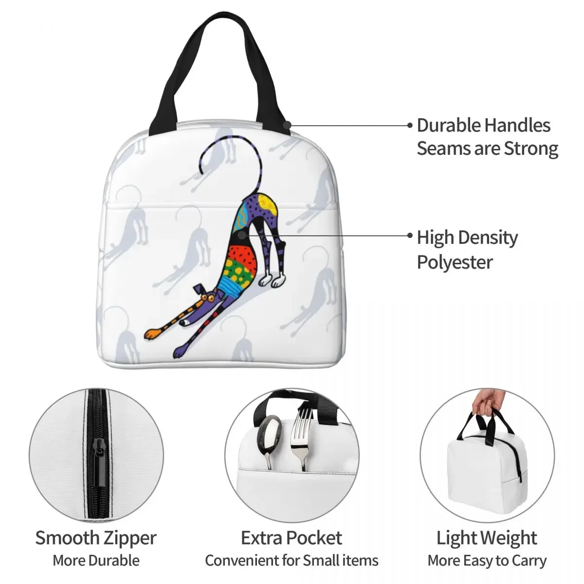 Термоизолированная большая сумка для калейдоскопа смичка коробка хранения еды