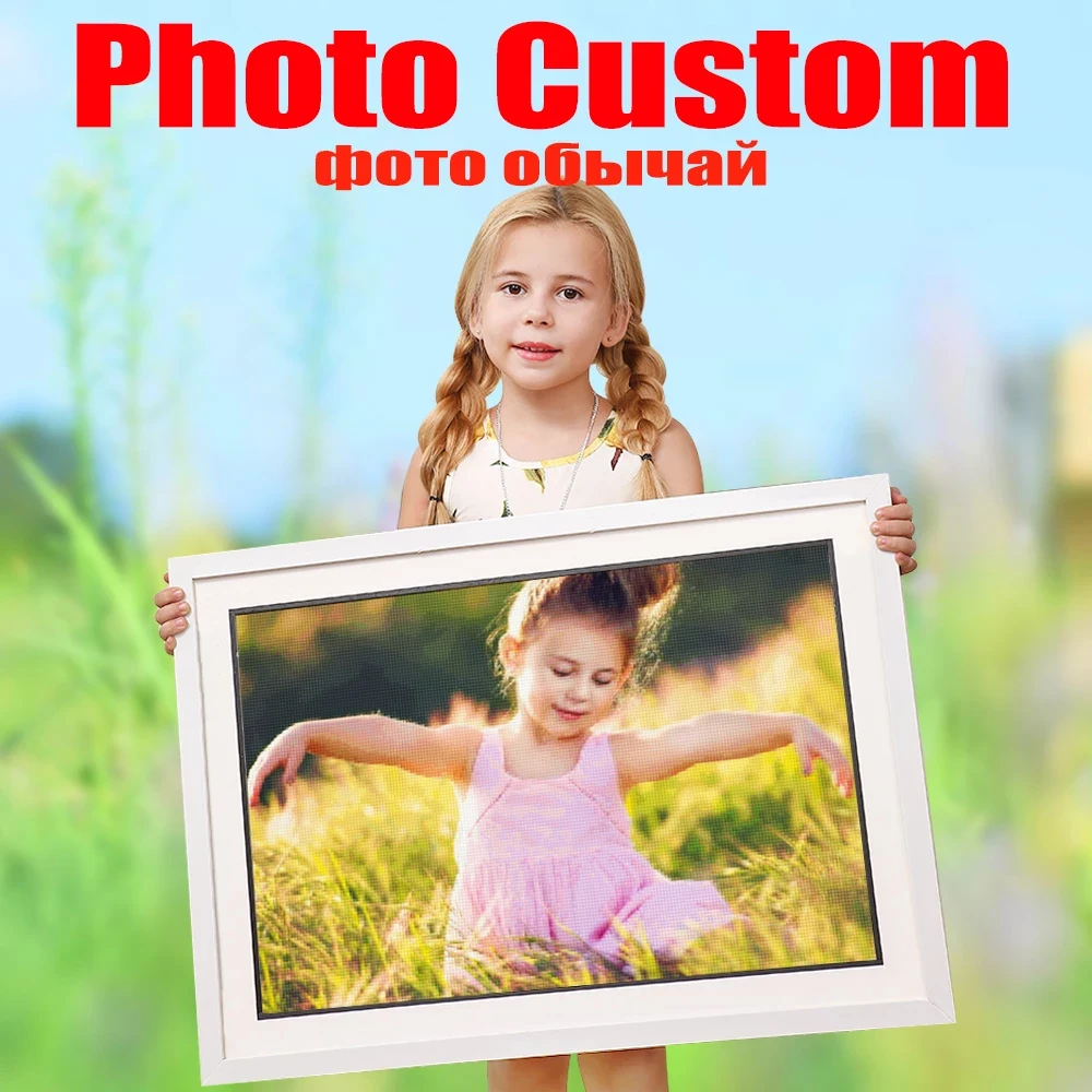 

Portrait Photo Custom Diamond Painting Single Double Custom Painting Square/Round Diamond Mosaic Full Diamond Cross Stitch
