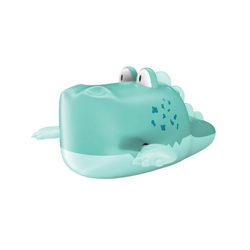 425F Winding-Up Toy Swimming Alligator for Infant Bathtub Swimming Pool Gear Baby Toy