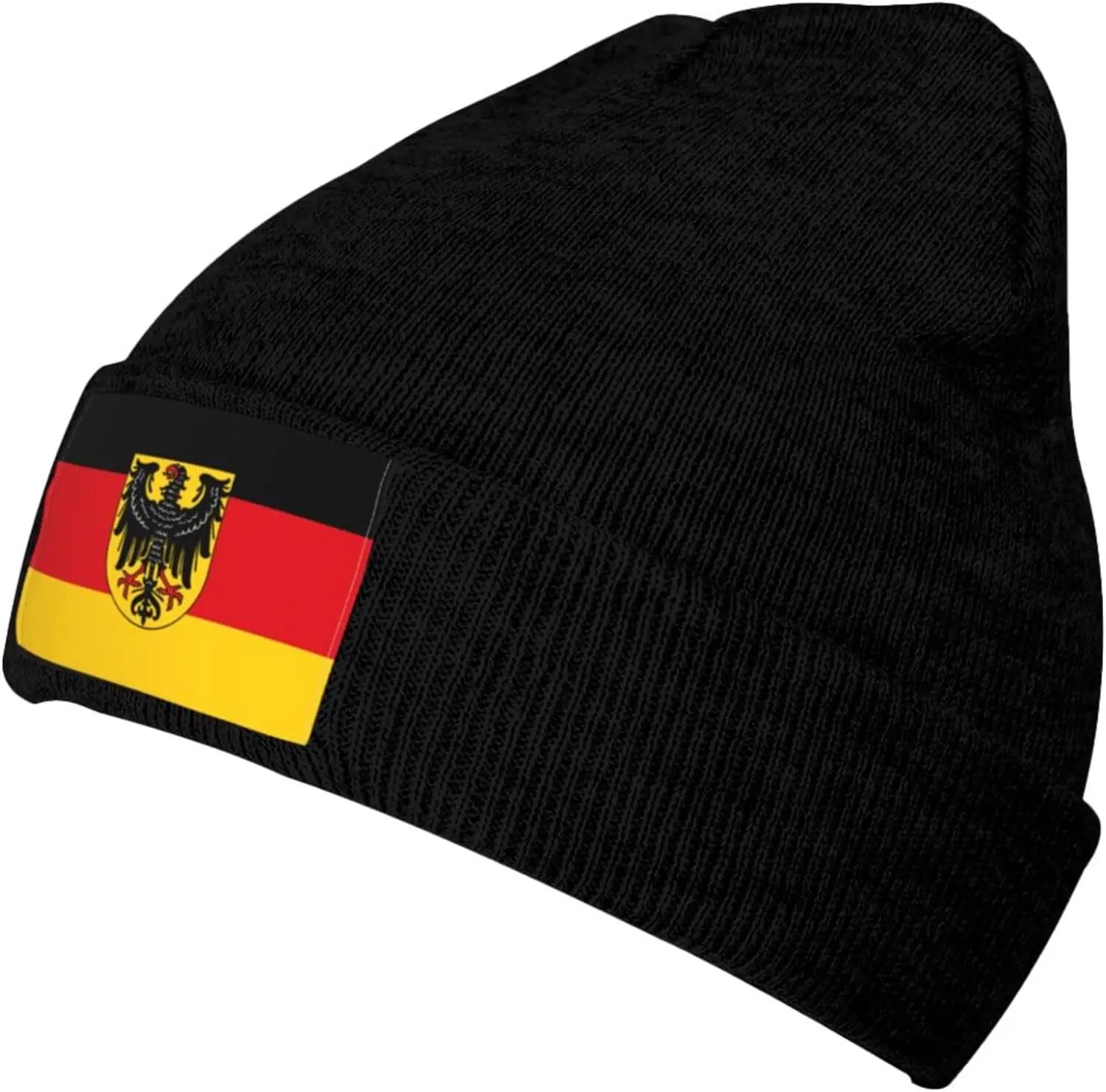 Трикотажная Шапка-бини с немецким флагом для мужчин и женщин