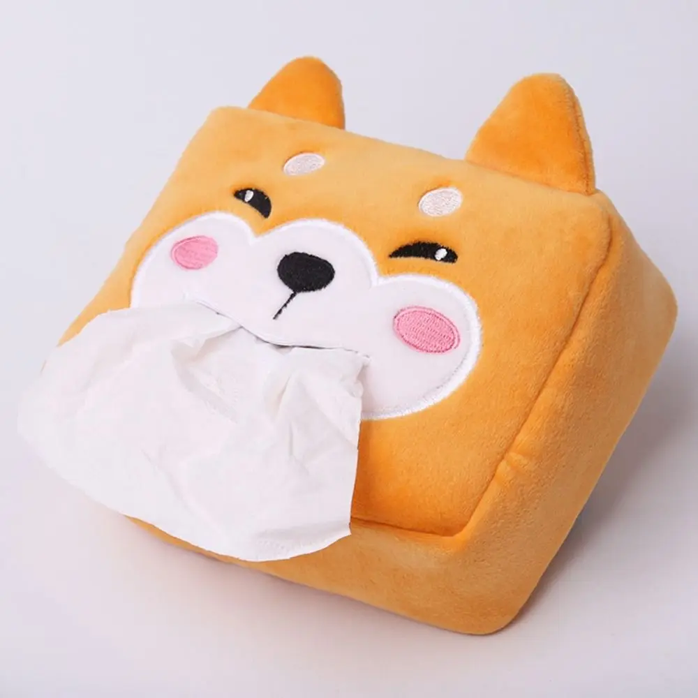 Автомобильный органайзер мультяшная автомобильная коробка для салфеток милые