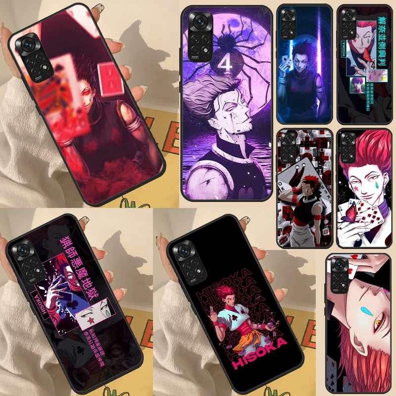 Чехол Hisoka hunter x для Xiaomi Redmi 12C 10A 10C 9C Note 12 Pro 11 10 9 8 10S 11S 12S |