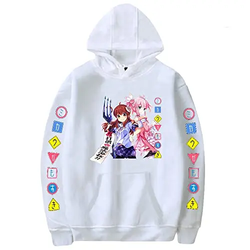 2024 Machikado Mazoku Anime The Demon Girl Next Door Hoodie Long Sleeve New in hoodies &ampsweatshirts Japanese Manga Funny Clothes