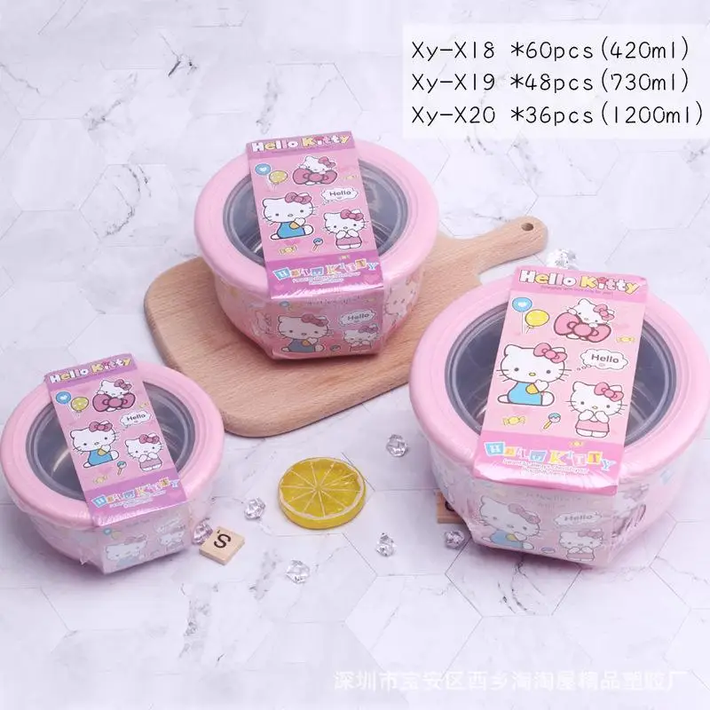Лидер продаж Ланч-бокс Sanrios с героями мультфильмов Hellokitty изоляционный бокс Kuromi
