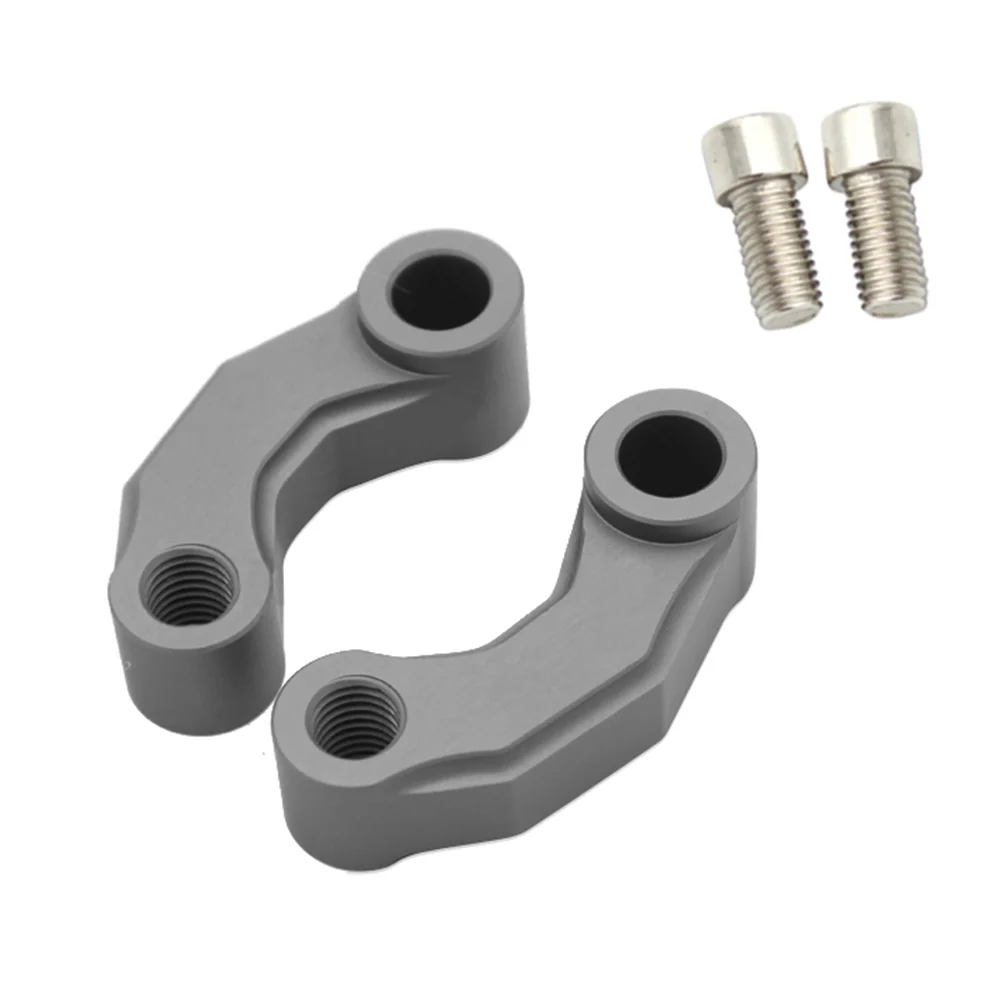 

1PC Rearview Mirror Bracket Adjustable Aluminum Alloy CNC Practical Unique Mirror Bracket for DIY