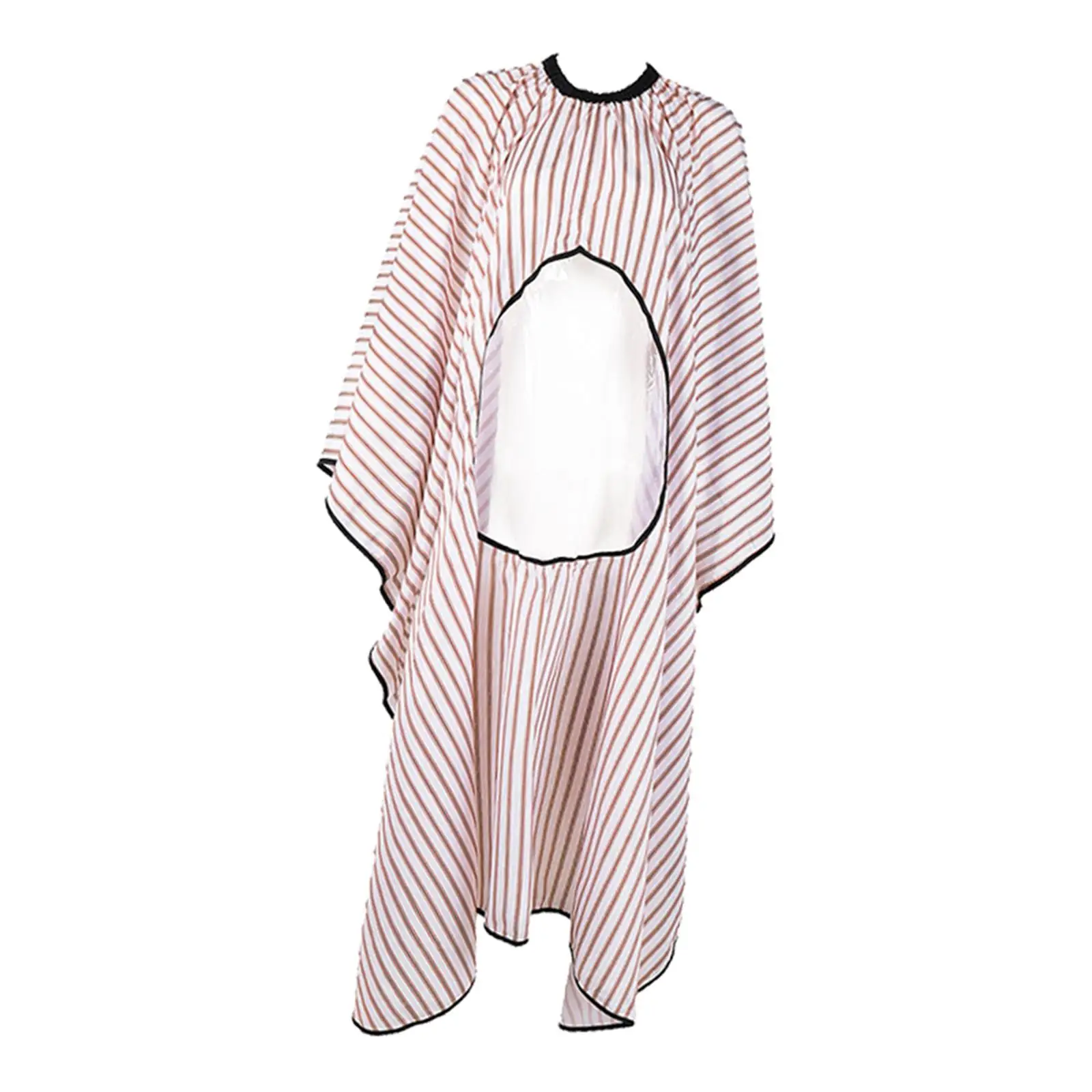 

Накидка для салона, парикмахерской Pro Водонепроницаемый резак для волос с регулируемой застежкой на шею для домашнего использования