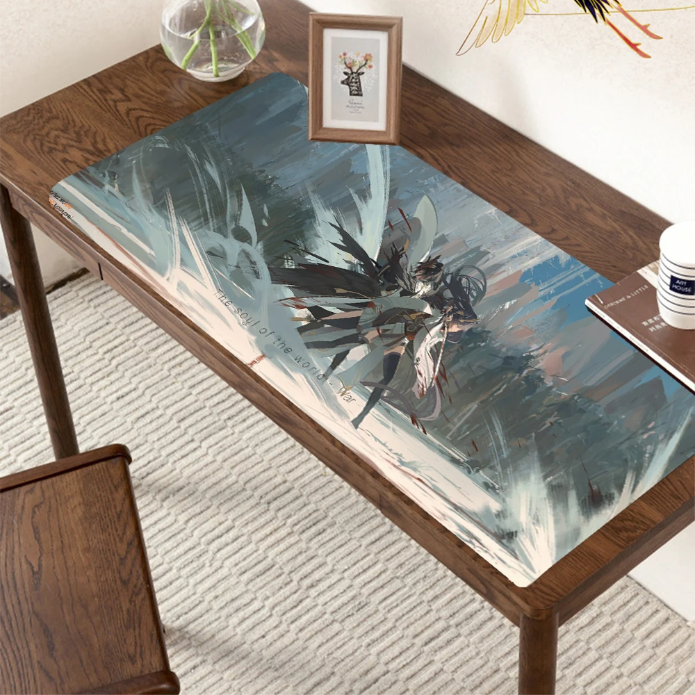 

Anime Baal Raiden Shogun Genshin Impact Mouse Pad Computer Mousepad Gaming Accessories Tablet Varmilo Keyboard LOL CSGO Mausepad