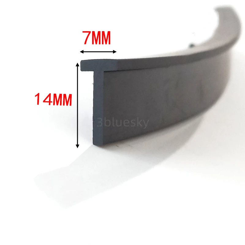 Резиновая Т-образная полоса, стеклянная металлическая деревянная панель, кромка, защитная крышка автомобильного кабеля, солнечная фотоэле...