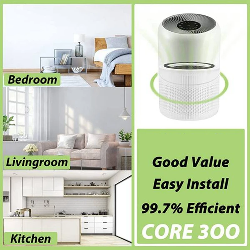 Фильтр Core 300 для воздухоочистителя LEVOIT 300/Core 300-S/Core 300-P/Core 300-RF HP-13 Три в одном |