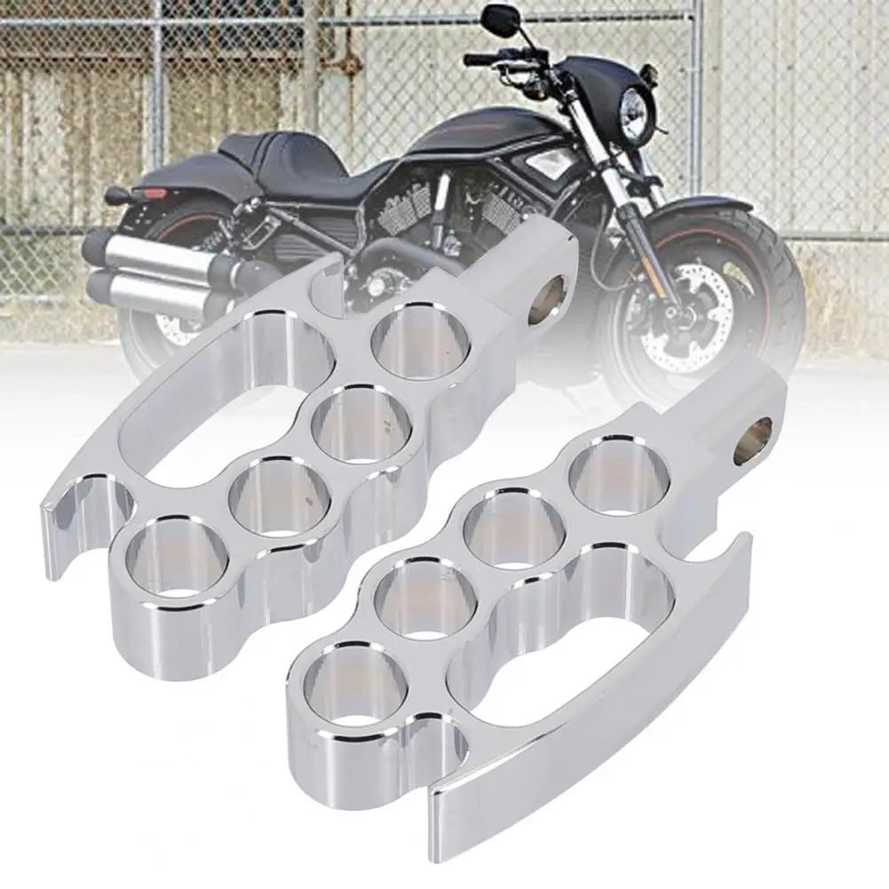 

2Pcs Reliable Motorcycle Pedal Knuckle Portable Foot Peg Knuckle Foot Peg Pedal