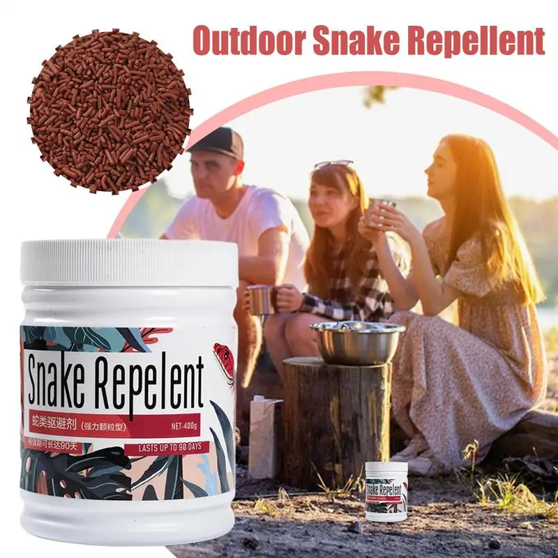Фото Отпугиватель змей для двора, мощный отпугиватель змей, отпугиватель змей для двора, 400 г, инструмент для отпугивания порошка реальности для домашних ферм №3