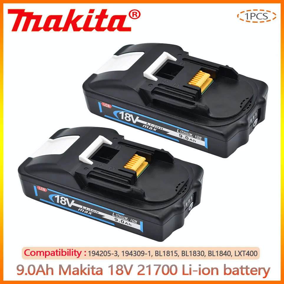 

18V Makita 9000mAh BL1830 BL1840 9.0Ah 21700 Li-Ion Batterij Voor Makita Vervangbare Accessoires Voor Elektrische Gereedschap