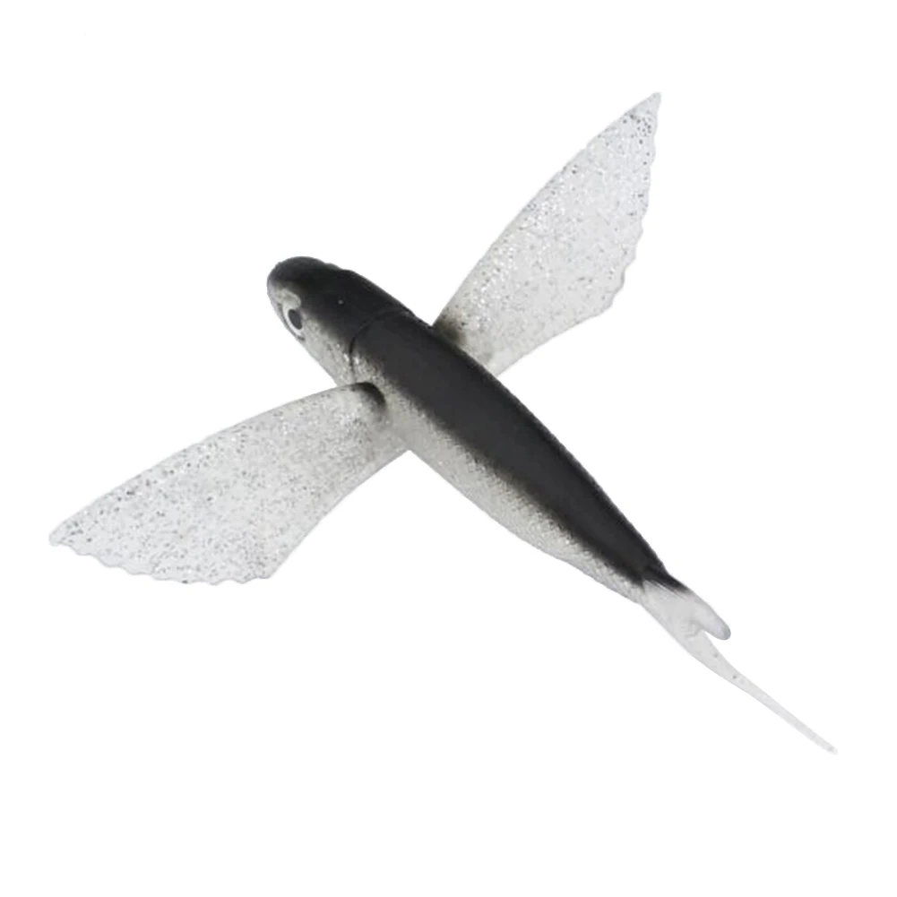 

Bionic Flying Fish Sea Fish Soft Tuna Lure Saltwater Fishing Lure For Kingfish/Tuna/Mackerel/Marlin/Mahi Mahi Offshore Trolling