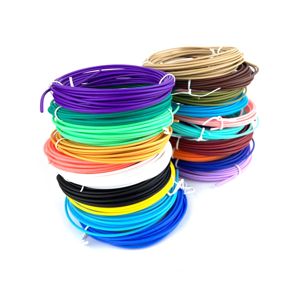 Аксессуары для 3D-принтера разноцветная нить пла 3d-ручки пластиковая пленка 10/20