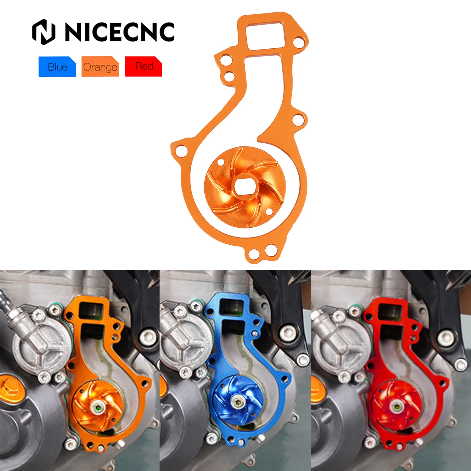 Водяной насос охладитель промежуточная крыльчатка для KTM 690 Duke Enduro R SMCR 2008-2023 Husqvarna