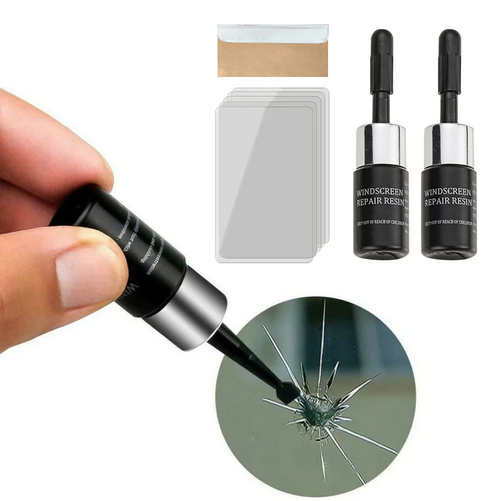 

Windshield Repair Kit Diy Window Repair Tool Glass Scratching Windshield Crack Recovery Window Screen Polishing