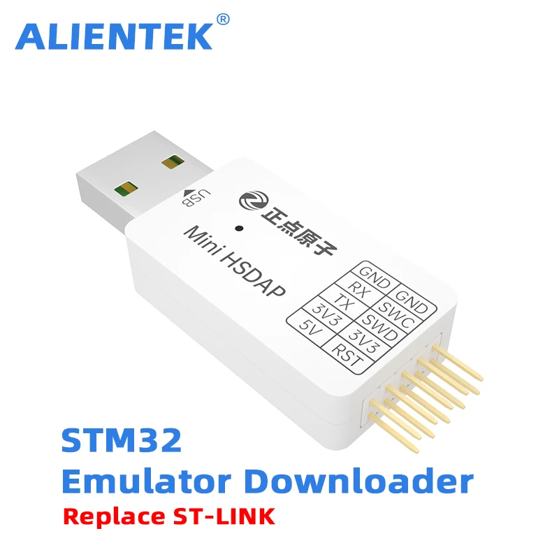 Высокоскоростной мини эмулятор USB для отладки STM32 ST-Link V2 симулятор загрузки с