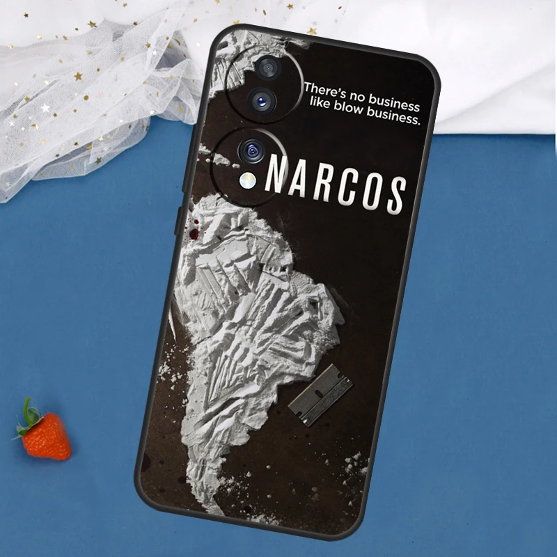 Фото Чехол с изображением Пабло Эскобара из сериала «Наркос» для Honor Magic 8 7 5 6 Lite 400 200 Pro 50 70 90 X8c X8b X9a X9b X9c X9d Win RT №4