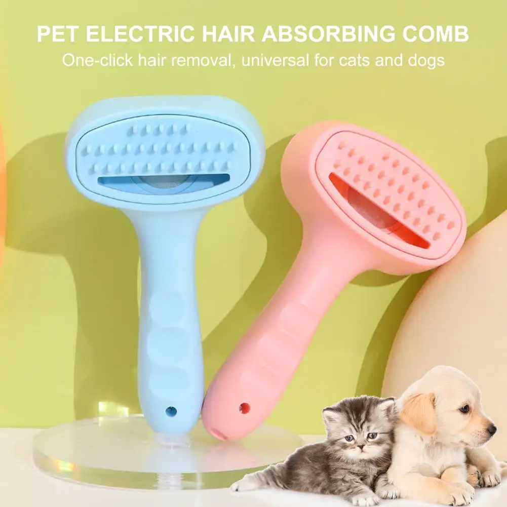 

Щетка для вычесывания щенков, безопасная щетка для груминга домашних животных, 2 цвета, щетка для груминга кошек