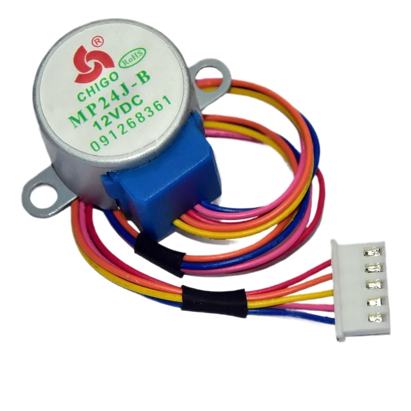 

1 шт. новый оригинальный маятниковый синхронный двигатель для кондиционирования воздуха, шаговый двигатель MP24J-B 12 В постоянного тока