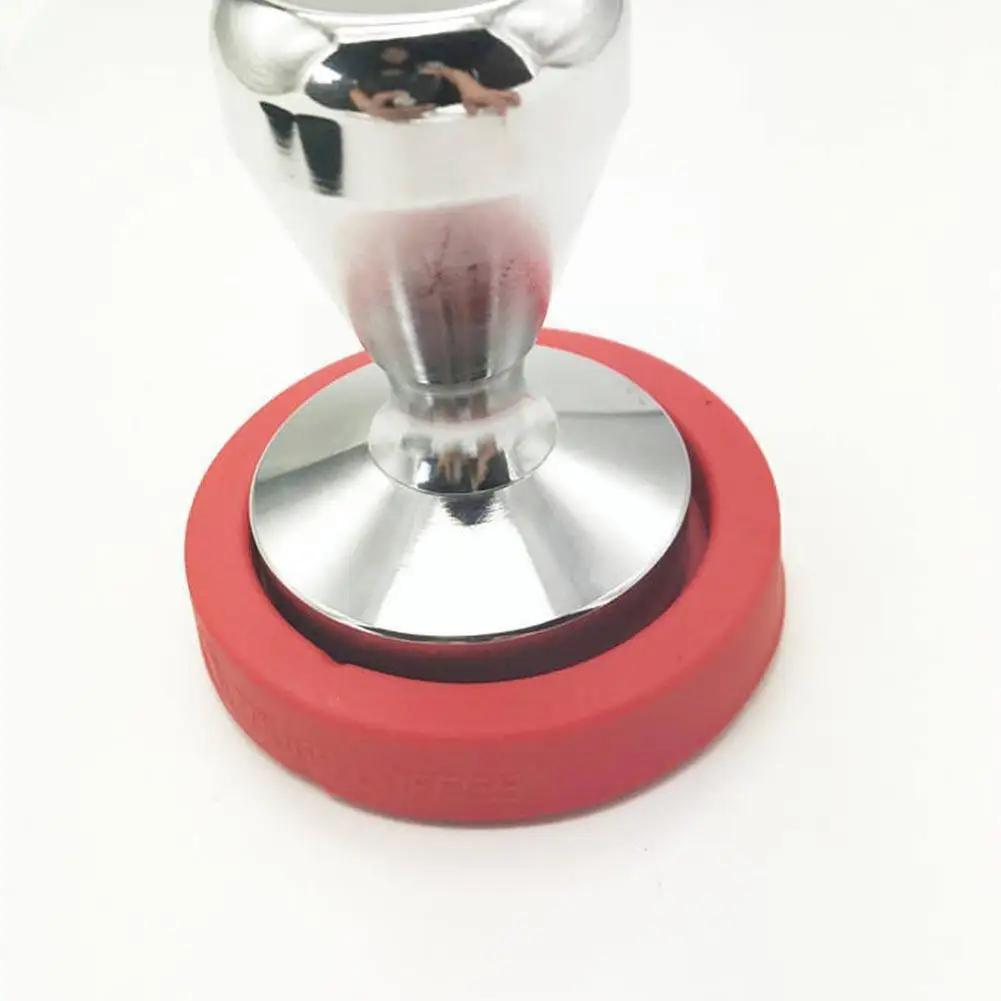 

6cm Diameter High Quality Espresso Coffee Tamper Mat Coffee Ecotec Silicon Machine Mat Corner M1a1