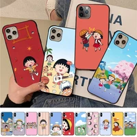 maiyaca cartoon chibi maruko chan cute girl phone case for iphone 11 12 13 mini pro xs max 8 7 6 6s plus x 5s se 2020 xr case