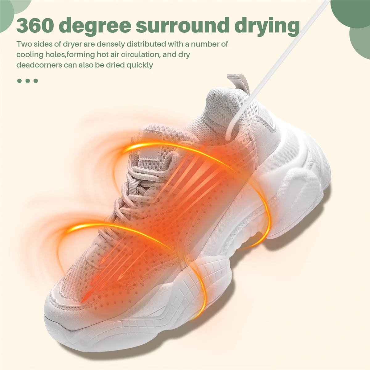 Сушилка для обуви портативная USB-сушилка интеллектуальная дезодорация времени