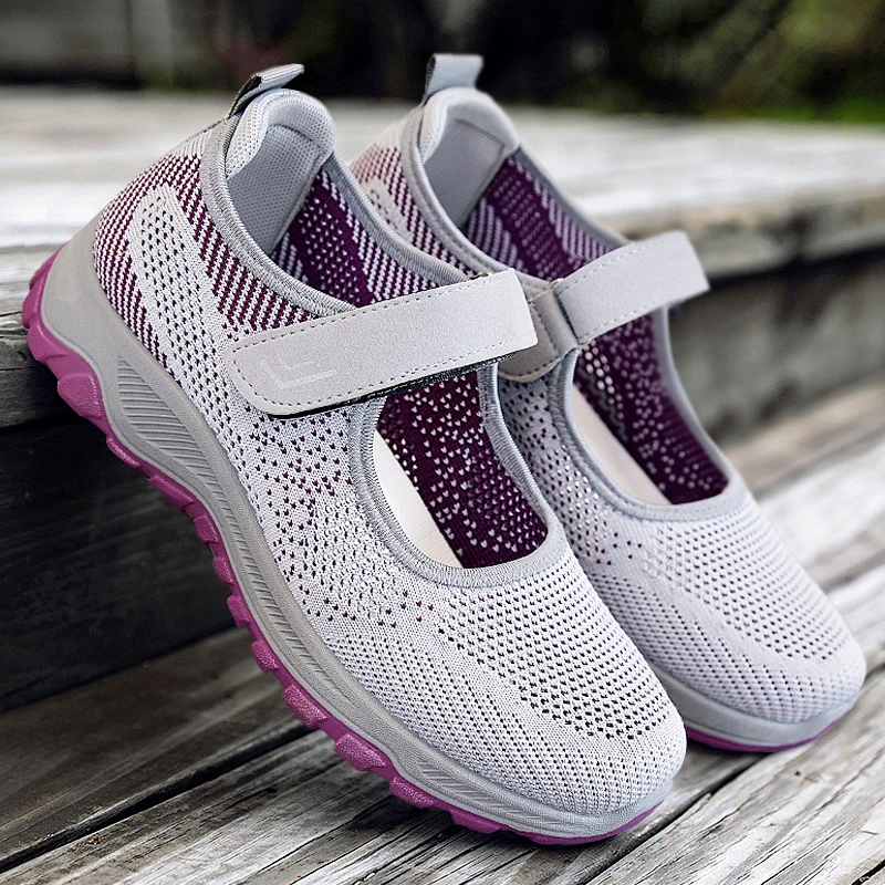 Sports Shoes Woman Spring Summer 2023 Flat Platform Sneakers Luxury Designer Black Women Casual Running Medical Mesh Comfortable
