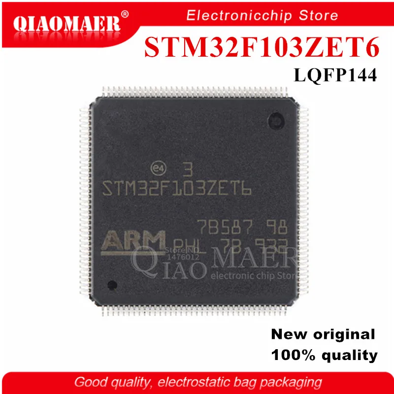 STM32F103ZET6 LQFP-144 STM32F103Z STM32F103 LQFP144 STM32F103ZCT6 100% Новый оригинальный чип - купить по