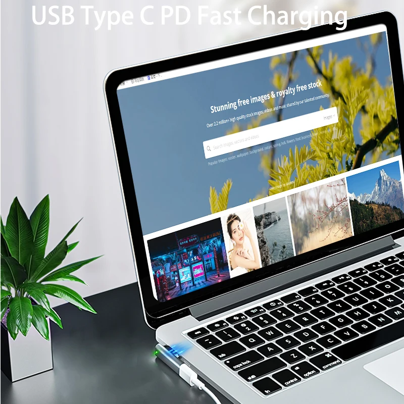 Адаптер для зарядки MacBook Air/Pro Магнитный адаптер USB C/DC5521 Magsafe * 2 Magsafe1 соединитель PD