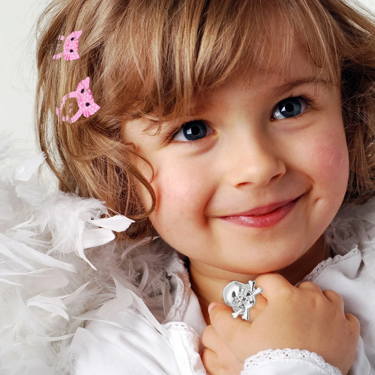 

24pcs Kids Pirate Rings Pirate Finger Rings Pirate Dress UP Accessories Silver