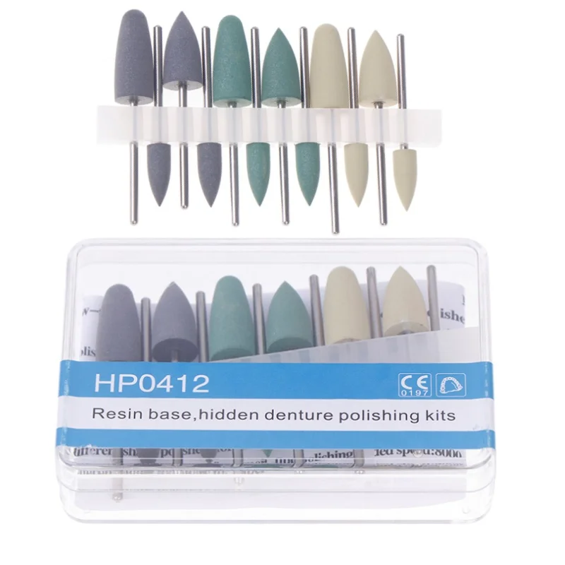 HP0412 12 шт./компл. стоматологическая полимерная основа наборы для полировки