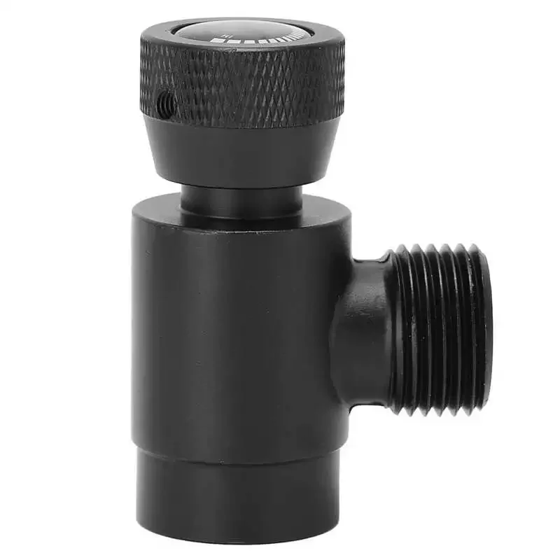

Soda CO2 Refill Connector ASA Soda Adapter Valve For Filling Soda Tank W21.8-14/ TR21-4 Thread Black