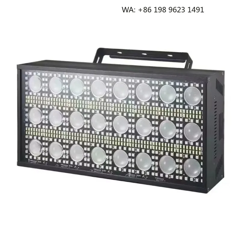 Фото Светодиодный профильный прожектор 24x3W Thunder Flash с эффектом стробоскопа для свадеб, дискотек, DJ-выступлений, крупных мероприятий и сценических шоу №1